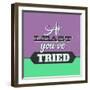 At Least You've Tried 1-Lorand Okos-Framed Art Print