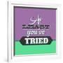 At Least You've Tried 1-Lorand Okos-Framed Art Print