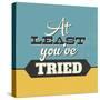 At Least You've Tried-Lorand Okos-Stretched Canvas