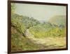 At Les Petites Dalles, 1884-Claude Monet-Framed Giclee Print