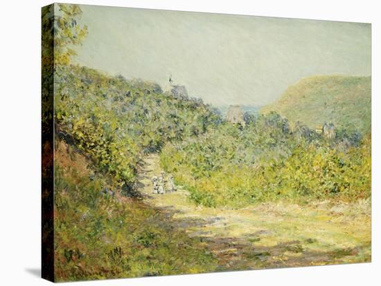 At Les Petites Dalles, 1884-Claude Monet-Stretched Canvas