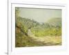 At Les Petites Dalles, 1884-Claude Monet-Framed Giclee Print