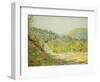 At Les Petites Dalles, 1884-Claude Monet-Framed Giclee Print