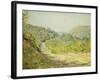 At Les Petites Dalles, 1884-Claude Monet-Framed Giclee Print