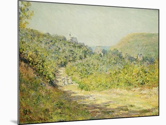 At Les Petites Dalles, 1884-Claude Monet-Mounted Giclee Print