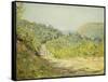 At Les Petites Dalles, 1884-Claude Monet-Framed Stretched Canvas