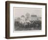 At Lexington Massachusetts Minutemen Resist British Marching to Seize Stores at Concord-Alonzo Chappel-Framed Photographic Print