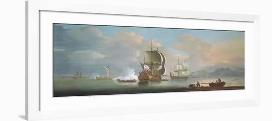 At Low Tide-Jan Karel Donatus Van Beecq-Framed Giclee Print