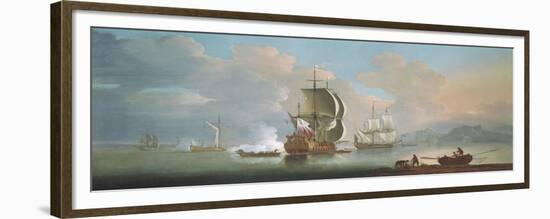 At Low Tide-Jan Karel Donatus Van Beecq-Framed Giclee Print