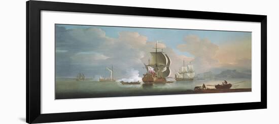 At Low Tide-Jan Karel Donatus Van Beecq-Framed Giclee Print