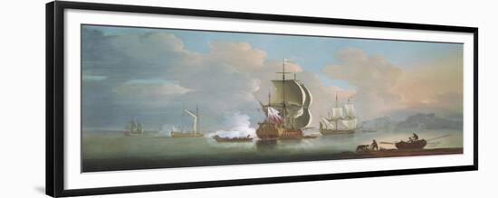 At Low Tide-Jan Karel Donatus Van Beecq-Framed Giclee Print