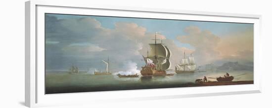 At Low Tide-Jan Karel Donatus Van Beecq-Framed Giclee Print