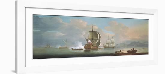 At Low Tide-Jan Karel Donatus Van Beecq-Framed Giclee Print