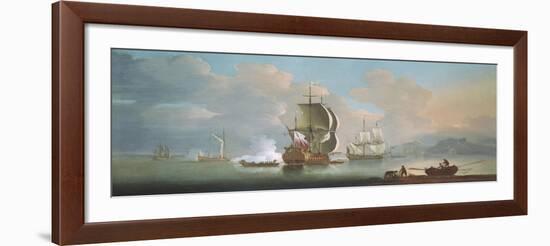 At Low Tide-Jan Karel Donatus Van Beecq-Framed Giclee Print