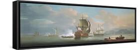 At Low Tide-Jan Karel Donatus Van Beecq-Framed Stretched Canvas