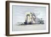 At Luxor, Thebes, Upper Egypt, 19th Century-Louis Haghe-Framed Giclee Print