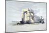 At Luxor, Thebes, Upper Egypt, 19th Century-Louis Haghe-Mounted Giclee Print