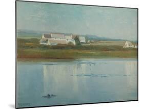 At Marazion - Riverside Farm-Frederick Milner-Mounted Giclee Print