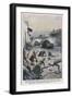 At Nablus Palestinians Rebel Against British Mandate-Achille Beltrame-Framed Art Print