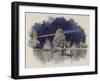 At Night in the Grand Court-null-Framed Giclee Print
