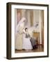 At Notre-Dame Du Perpetuel Bon Secours Hospital, 1903-Jules Jean Geoffroy-Framed Giclee Print