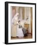 At Notre-Dame Du Perpetuel Bon Secours Hospital, 1903-Jules Jean Geoffroy-Framed Giclee Print