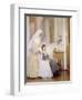 At Notre-Dame Du Perpetuel Bon Secours Hospital, 1903-Jules Jean Geoffroy-Framed Giclee Print