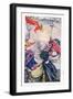 At Once the Fight Began-Anne Anderson-Framed Giclee Print