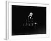 At Oscar Awards Ceremony, Actor Charlie Chaplin, Blowing Audience a Kiss-Ralph Crane-Framed Premium Photographic Print