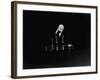 At Oscar Awards Ceremony, Actor Charlie Chaplin, Blowing Audience a Kiss-Ralph Crane-Framed Premium Photographic Print