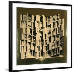 At Pace Columbus, Gold-Louise Nevelson-Framed Art Print