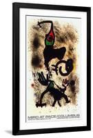 At Pace/Columbus (vertical)-Joan Miro-Framed Collectable Print