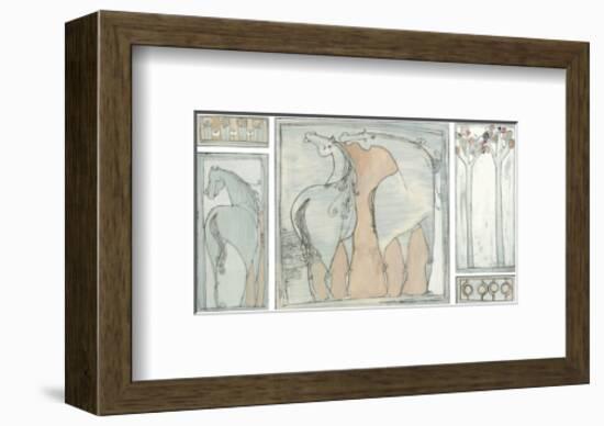 At Pasture-Kani-Framed Art Print