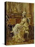 At Piano-Stephan Sedlacek-Stretched Canvas