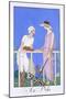 At Polo, 1920-29-Georges Barbier-Mounted Giclee Print