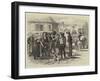 At Pontaven, Brittany, News of the Armistice-null-Framed Giclee Print