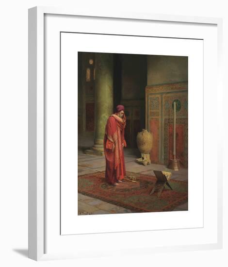 At Prayer-Ludwig Deutsch-Framed Premium Giclee Print