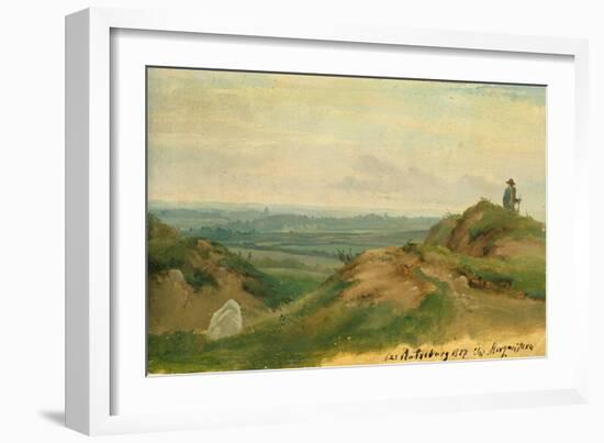 At Ratzeburg, 1827-Christian Ernst Bernhard Morgenstern-Framed Giclee Print