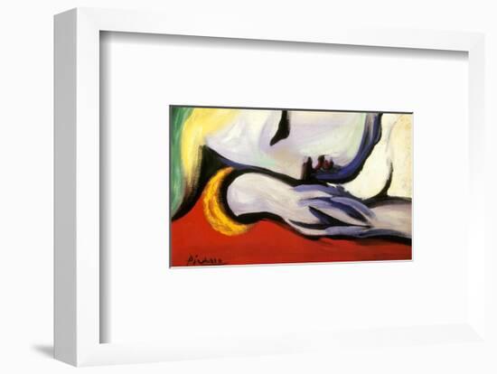 At Rest-Pablo Picasso-Framed Art Print