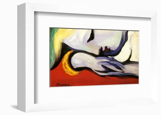 At Rest-Pablo Picasso-Framed Art Print