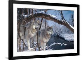 At River's Edge-Gordon Semmens-Framed Photographic Print