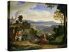 At Ronciglione, 1815-Joseph Anton Koch-Stretched Canvas