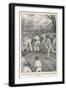 At Rugby School Rugby Football as Played at Rugby School-Louis John Rhead-Framed Art Print