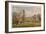 At Rugby School the Rugby Game as it Is Played at Rugby School-null-Framed Art Print