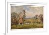 At Rugby School the Rugby Game as it Is Played at Rugby School-null-Framed Art Print