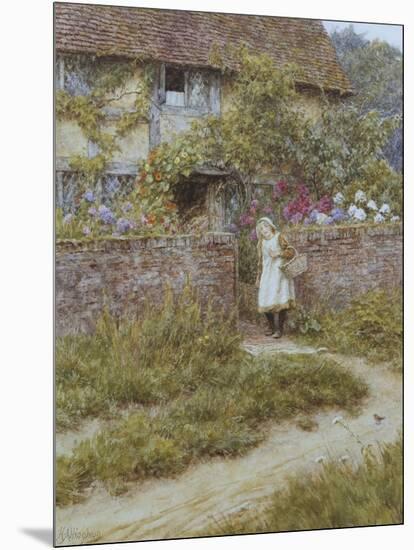 At Sandhills-Helen Allingham-Mounted Giclee Print