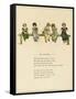 At School-Kate Greenaway-Framed Stretched Canvas