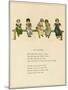 At School-Kate Greenaway-Mounted Art Print