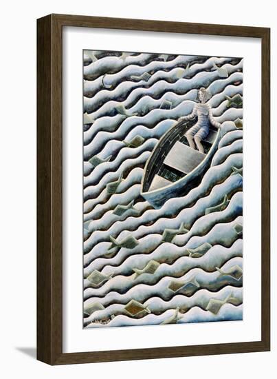 At Sea, 1989-Celia Washington-Framed Giclee Print