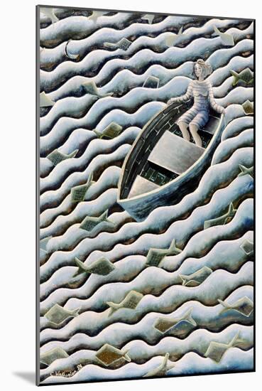 At Sea, 1989-Celia Washington-Mounted Giclee Print